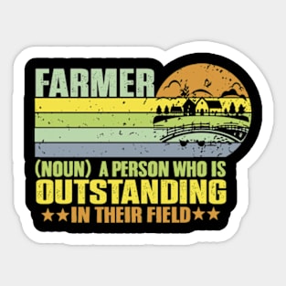 Farming Definition Sticker